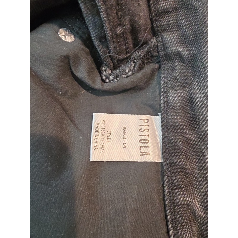 Pistola Wes Caviar Barrel Jeans Womens Size 31 - Picture 5 of 11